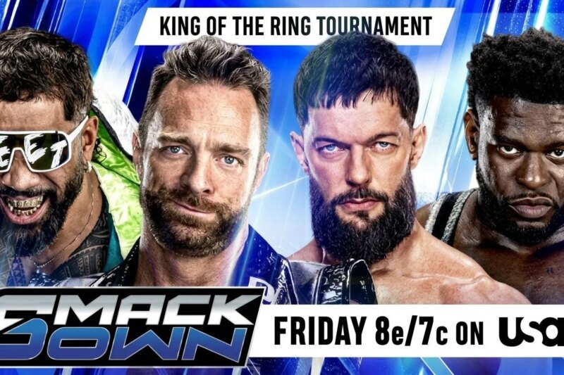 4 Finalizações para a partida final da primeira rodada do King of the Ring hoje à noite no WWE SmackDown