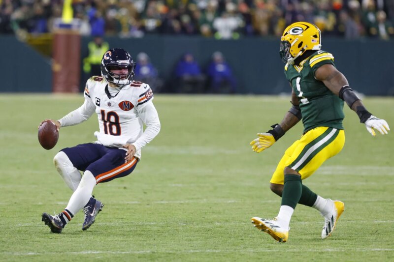 “Clip farm” “mentir o tempo todo alimenta as almas em Chicago?”: Os fãs da NFL criticam o repórter por fazer a Caleb Williams uma pergunta enganosa sobre Micah Parsons