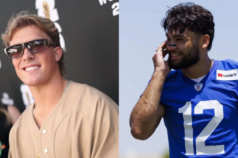 “Chefe final do CTE”, “Fique longe desse perdedor”: os fãs da NFL zombam brutalmente de Jaxson Dart e Puka Nacua saindo juntos no jogo da Copa do Mundo da FIFA