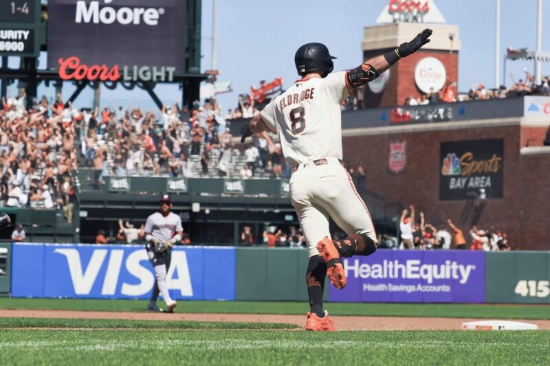 Gigantes, o novato Bryce Eldridge desfruta de um retorno de conto de fadas para sempre