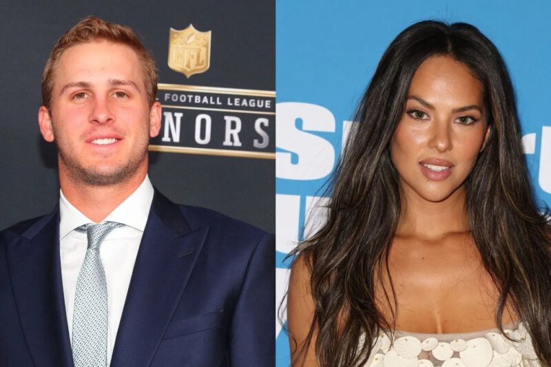 A esposa de Jared Goff, Christen Harper, explica por que apoiar o Lions QB em dias de jogo nem sempre é ‘borboletas e rosas’
