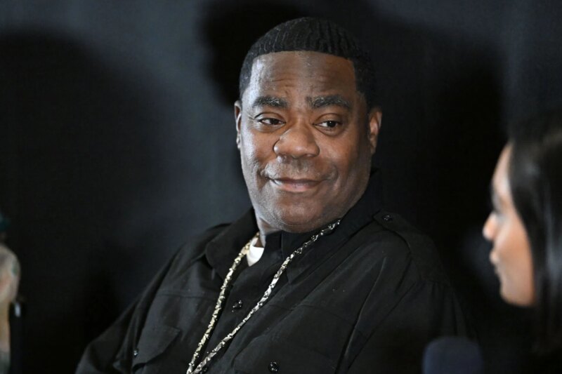 Tracy Morgan foi vista chorando em um Rolls Royce depois que o New York Knicks derrotou o San Antonio Spurs no jogo 4