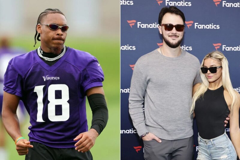 “Paul Skenes sabe?”: Os fãs da NFL perdem o controle por causa da postagem falsa de gravidez de Justin Jefferson e Livvy Dunne no FB