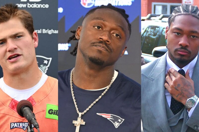 Drake Maye fala sobre AJ Brown substituindo Stefon Diggs após derrota do Patriots no Super Bowl