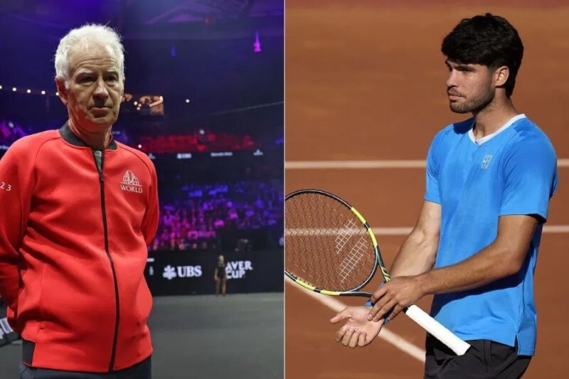“Dói” – John McEnroe faz uma admissão ‘triste’ antes de Wimbledon sem Carlos Alcaraz
