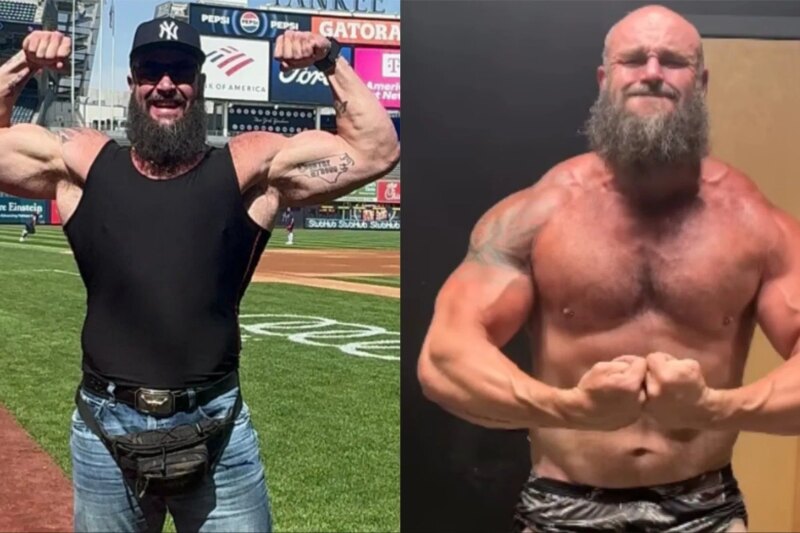 Braun Strowman revela transformação corporal retalhada