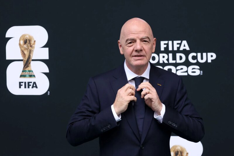 Gianni Infantino zomba da Itália por não ter chegado à Copa do Mundo FIFA de 2026 com zombaria atrevida