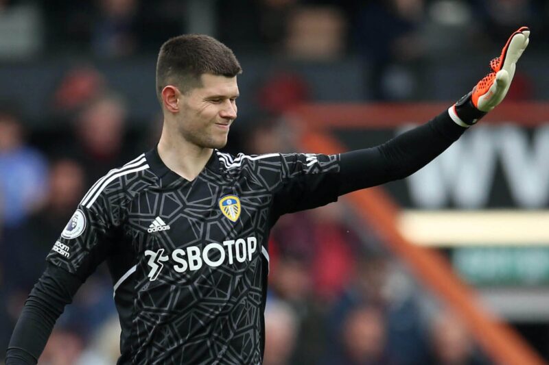 Illan Meslier foi um dos melhores jovens guarda-redes da Europa – a sua carreira no Leeds teve de terminar
