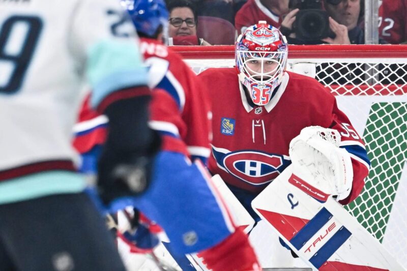 Os Canadiens deveriam considerar fortemente trazer Sam Montembeault de volta. Aqui está o porquê