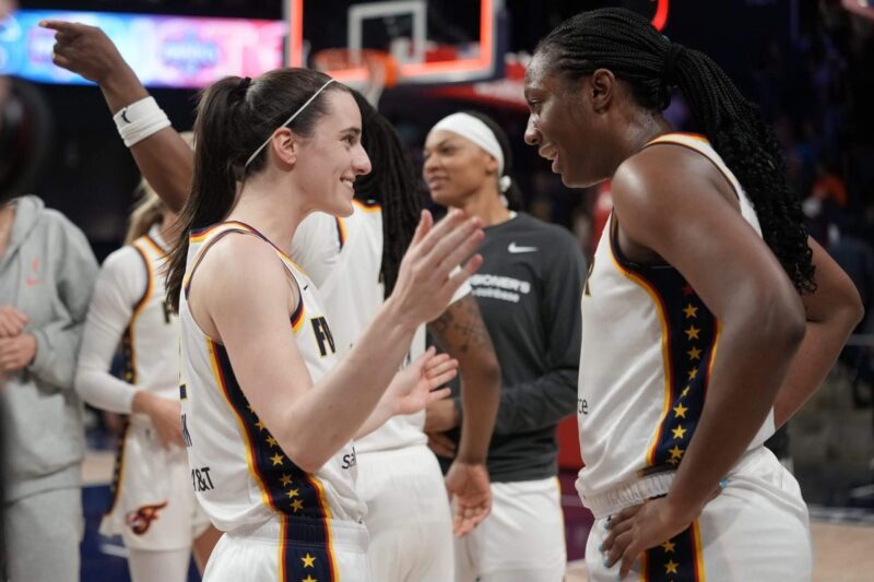 Por que Caitlin Clark e Aliyah Boston são uma dupla tão forte? Basta verificar a vitória de Fever no OT sobre Sky