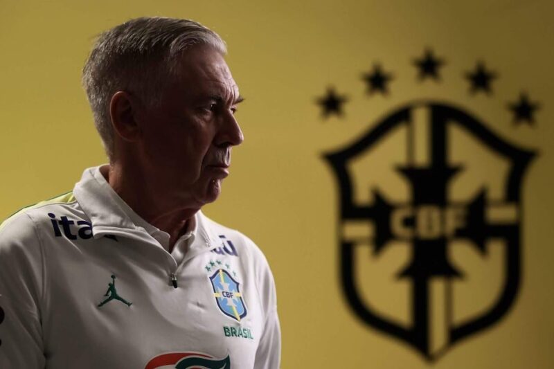 Brasil, Carlo Ancelotti e a Copa do Mundo: ‘Estão desesperados por aquela sexta estrela na camisa’