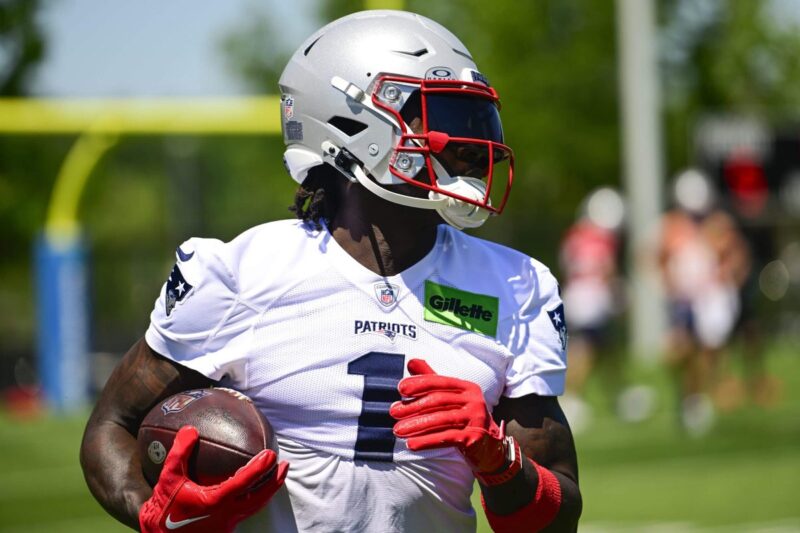 A conexão entre Drake Maye e AJ Brown dos Patriots já está rendendo dividendos