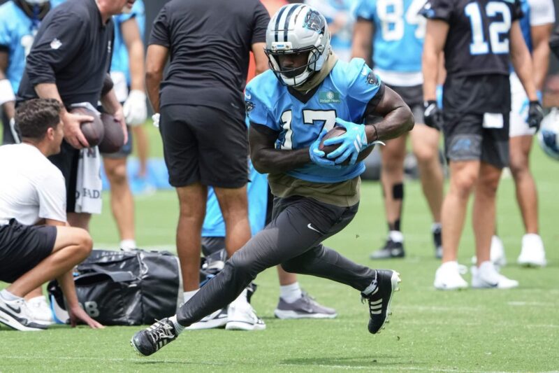 Panthers WR Xavier Legette é mais magro e ‘não pode ter outro ano’ como na temporada passada