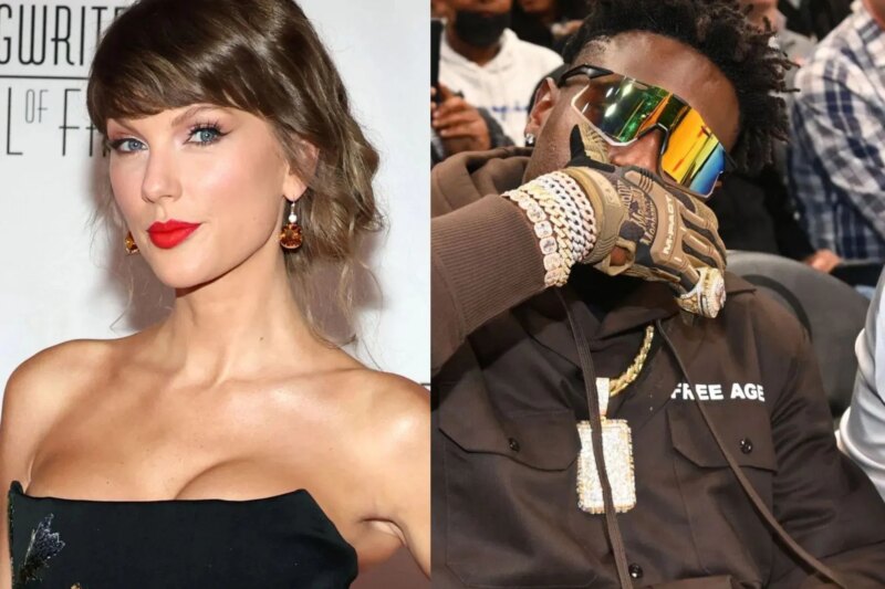 “Make-A-Wish 2026”: Antonio Brown atira em amigo próximo de Taylor Swift após aparição na quadra na final do Knicks x Spurs