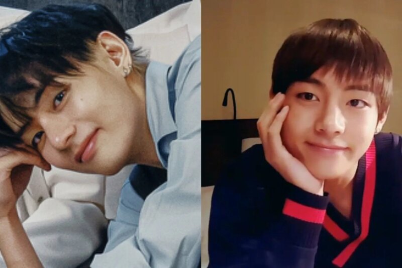“Bem-vindo de volta 2016 Taehyung” – Os fãs reagem quando o suposto novo visual de cabelo castanho do BTS V nas imagens virais do ensaio em Busan desperta nostalgia